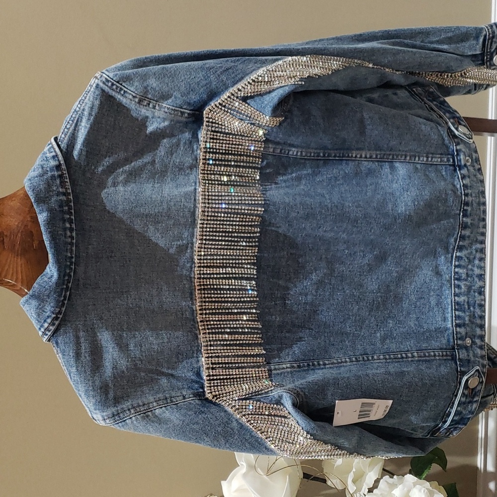 Nwt Large Blanknyc jeans jacket - Picture 12 of 15